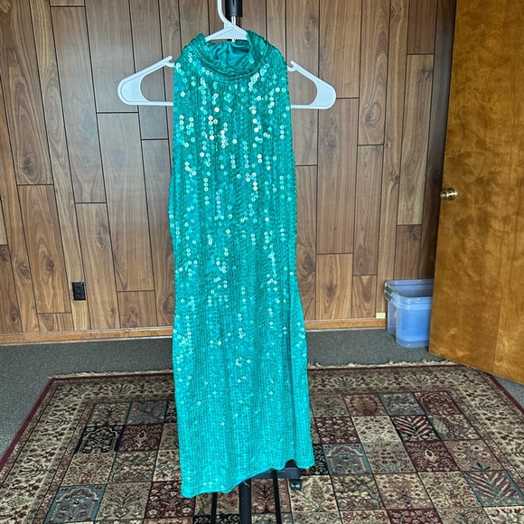 Vintage Sequin Mini Dress - Picture 4 of 10